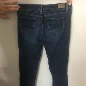 Dark blue skinny jeans